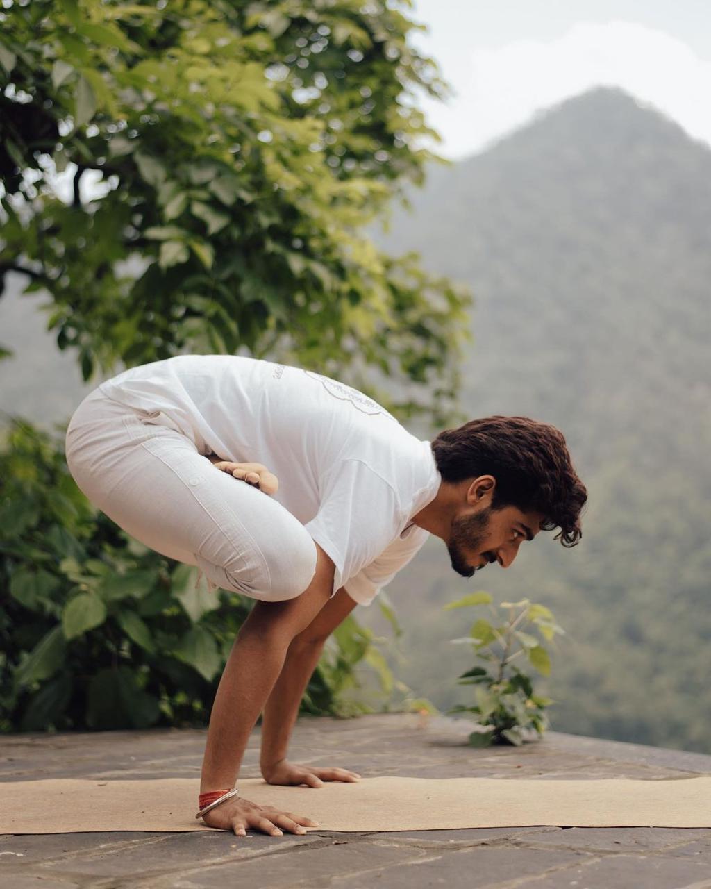 Nitish in asana