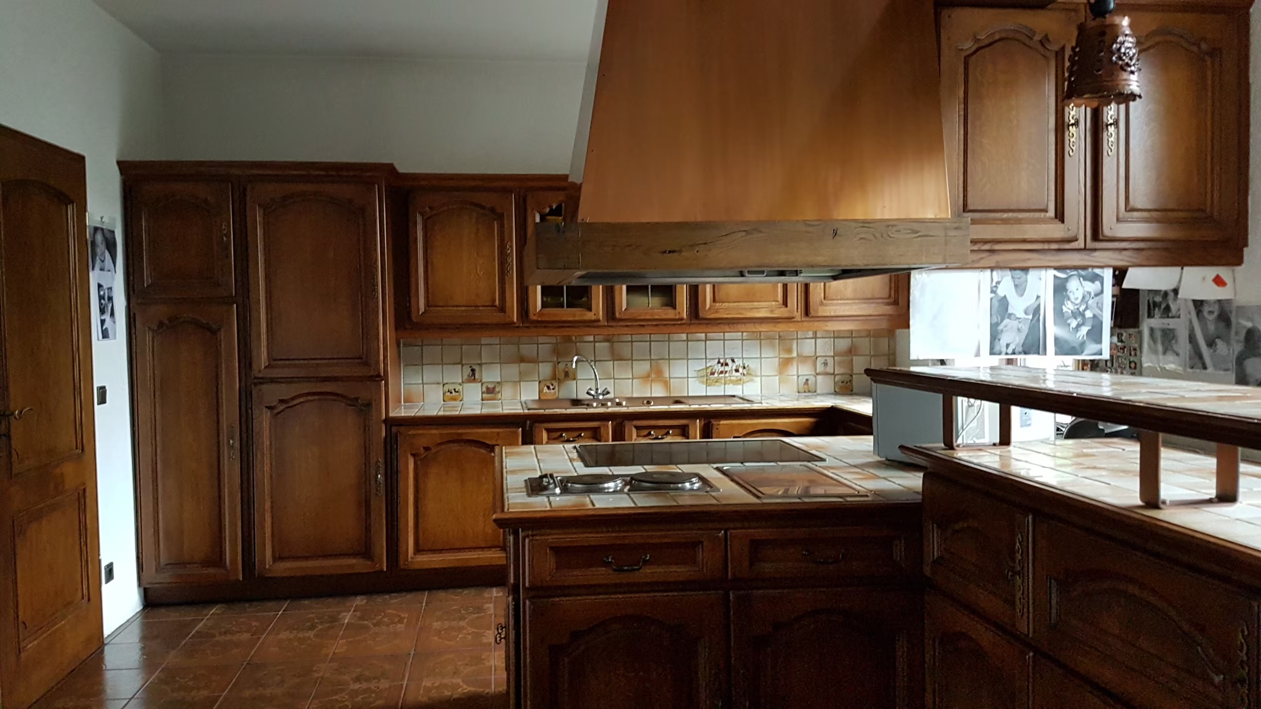 Kitchen at the retreat villa