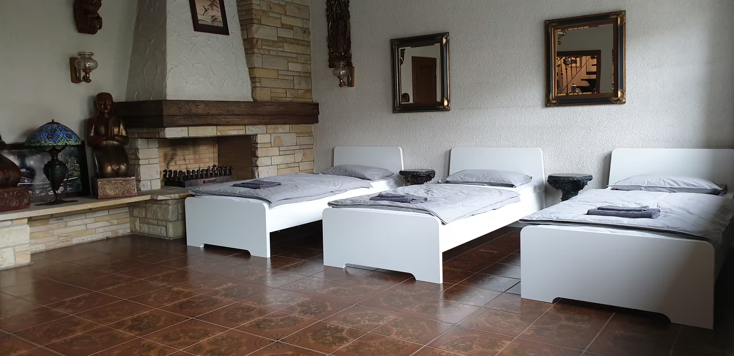 Shared bedroom at the retreat villa